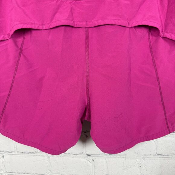 Lululemon Speed Up Shorts Women Size 8 Athletica Hot Pink 4” inseam Back Pocket - Picture 4 of 13